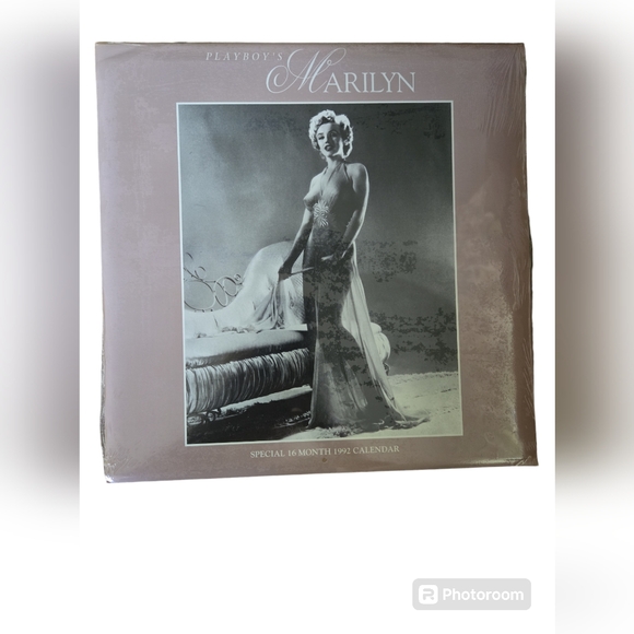 PLAYBOY'S MARILYN SPECIAL 16 MONTH 1992 CALANDER - Picture 4 of 4